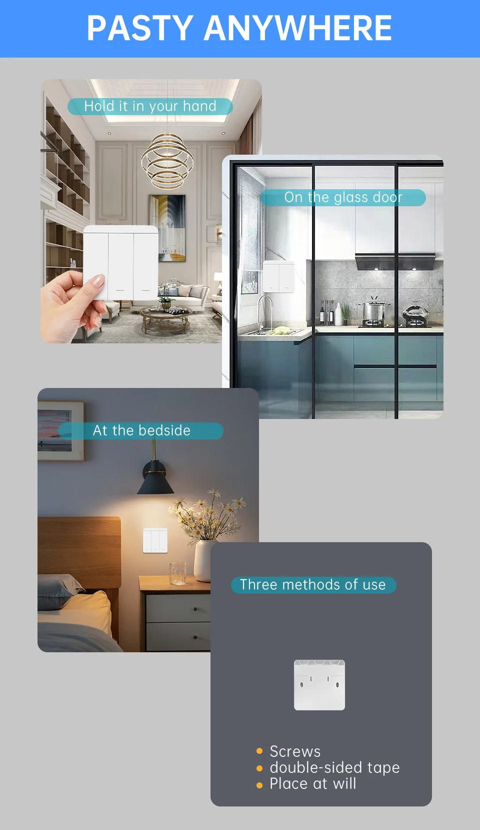 Schalttafel-Controller für die Lichtsteuerung, geeignet für die Dimmung der Heimbeleuchtung – Detail 7