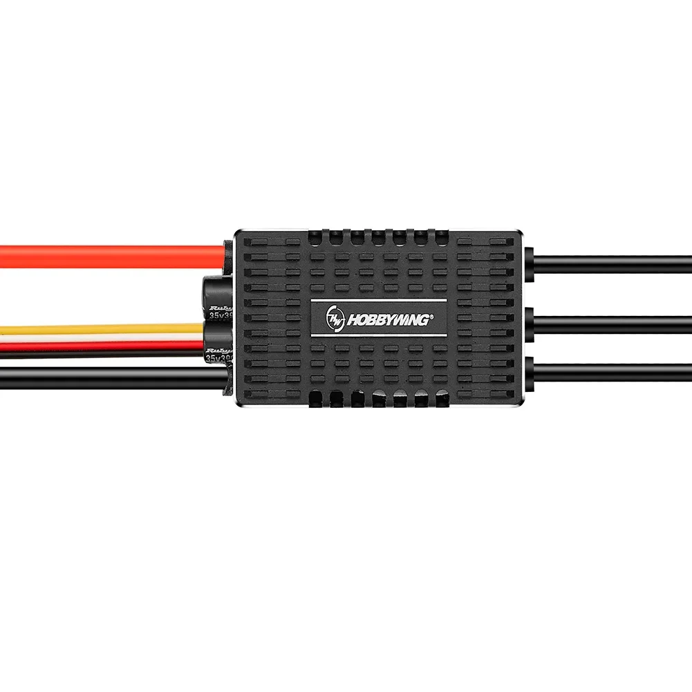 RoRuSHobbywing Platinum 80A V5 Supports 3-8s Brushless ESC For RC Remote-Controlled Drone Heli FPV Helicopter Speed Controller