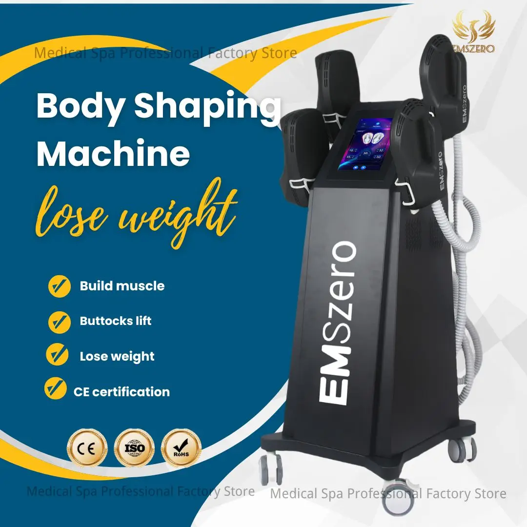 EMSzero Pro Ultra Therapy HiEMT 6500 Вт Высокомощный профессиональный аппарат для стимуляции мышц для похудения и похудения