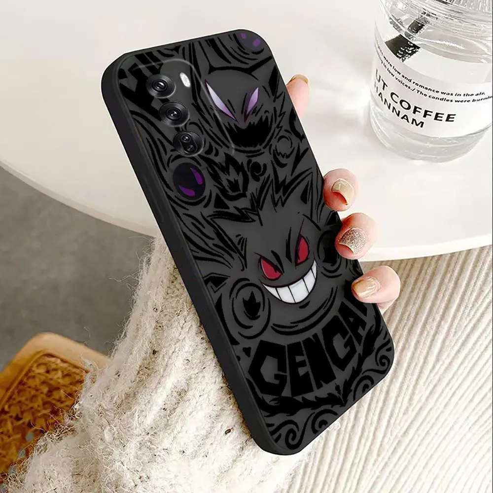 P-Pokemon G-Gengar مخصص صور جراب هاتف ل ممن لهم رينو 13 13F 12 10 8 8T 7 7Z 6 6Z 5 5F 4 4F 3 2F 2Z A7 A5 حافظة شل
