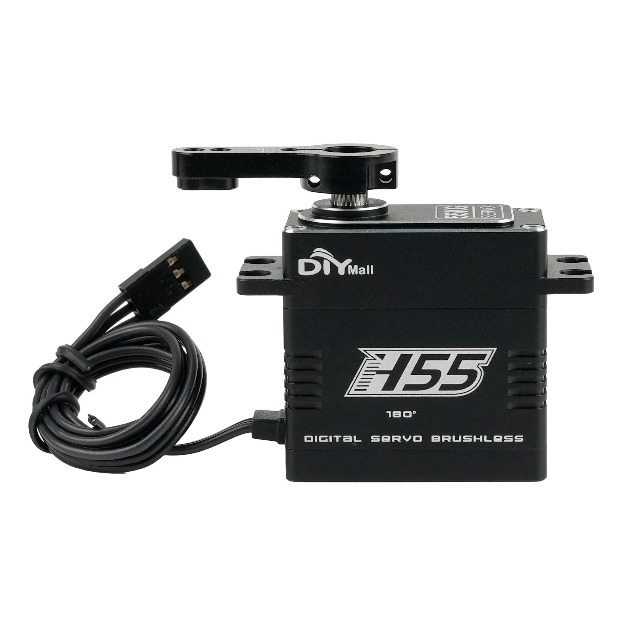 55kg PWM 디지털 서보 풀 바디 메탈 H55 브러시리스 모터 방수 서보 고토크 서보 (1/8 1/10 1/12 RC 자동차 로봇용)