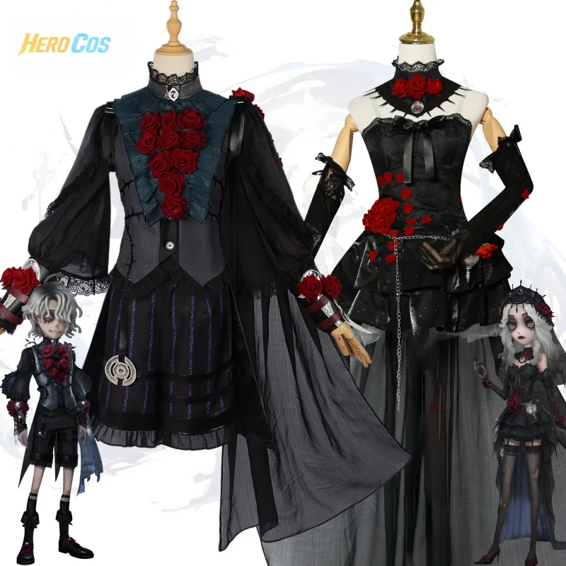 

Игра Аниме Comic Identity V Костюмы для косплея Survivor Patient Эмиль Люминарная кожа Косплей Хэллоуин Униформа Одевание