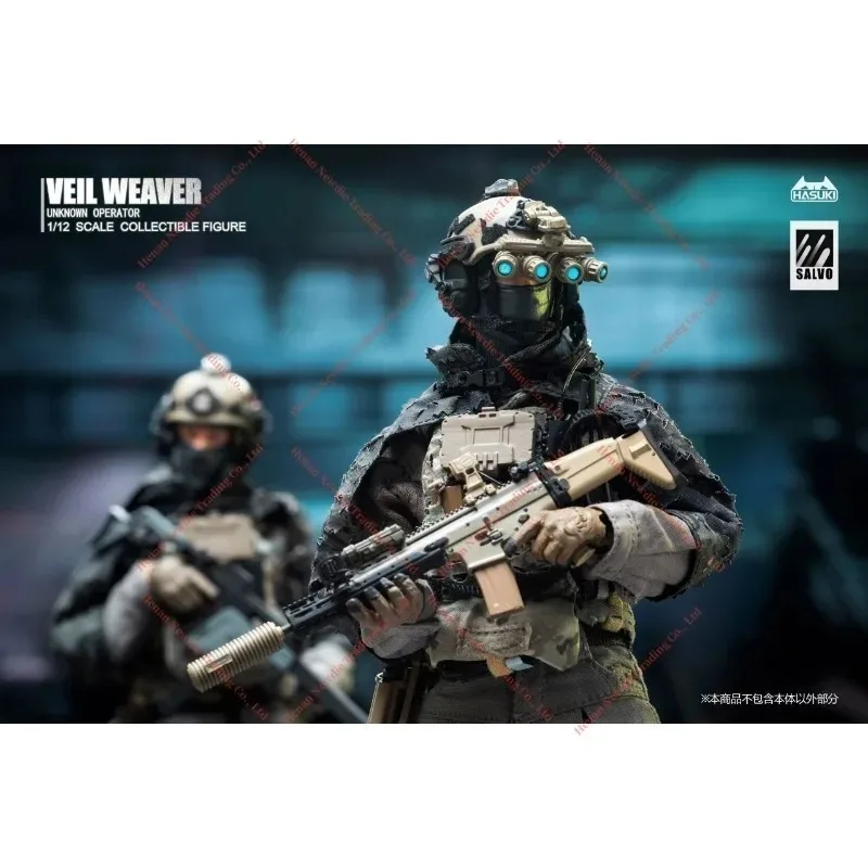 In Stock HASUKI SA-04 SA04 Black Ops Nightweaver 1/12 Movable