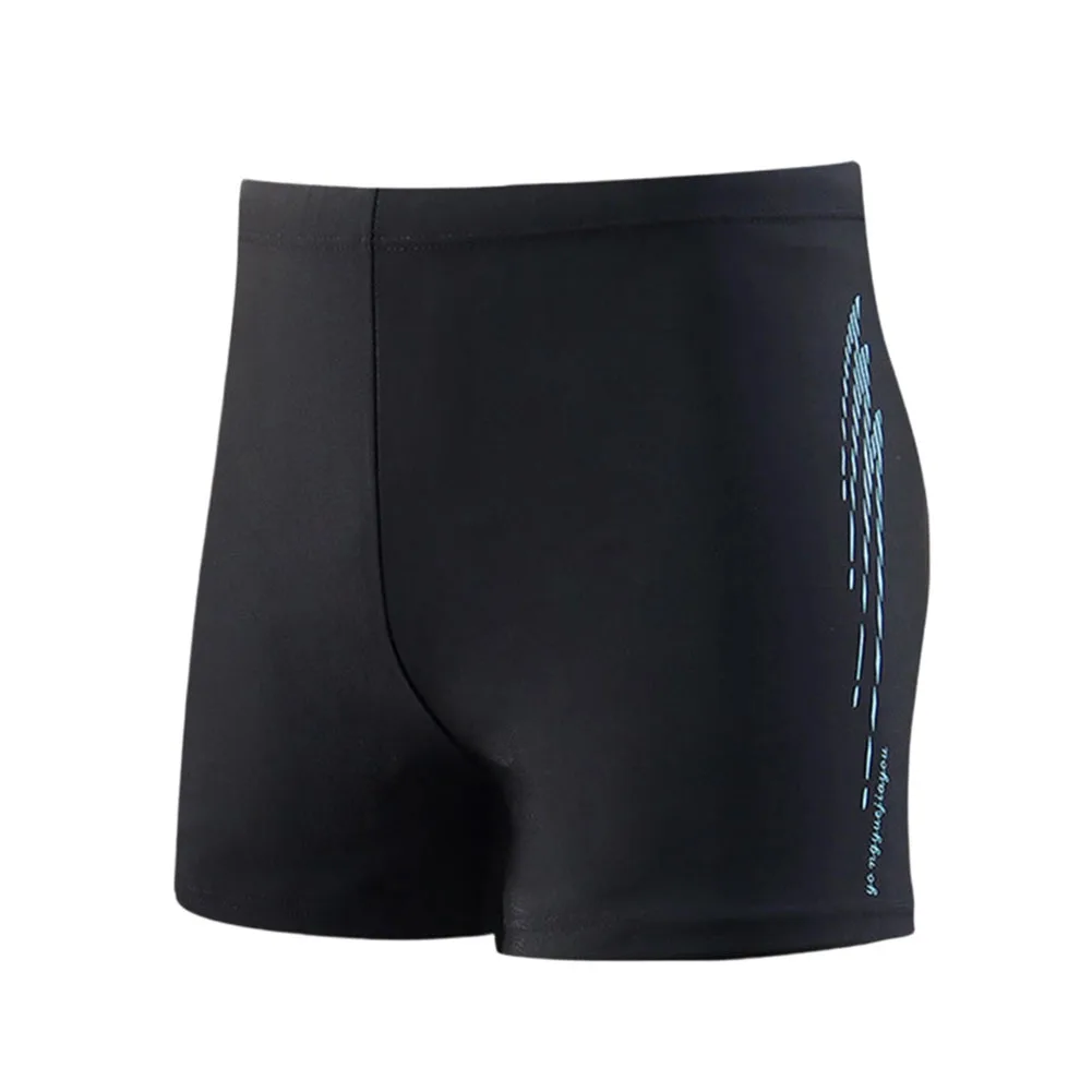 Men'S Shorts Swim Trunks Adult Anti Awkward Quick Drying High Waisted Running Sports Beachwear Professional Swimming Trousers