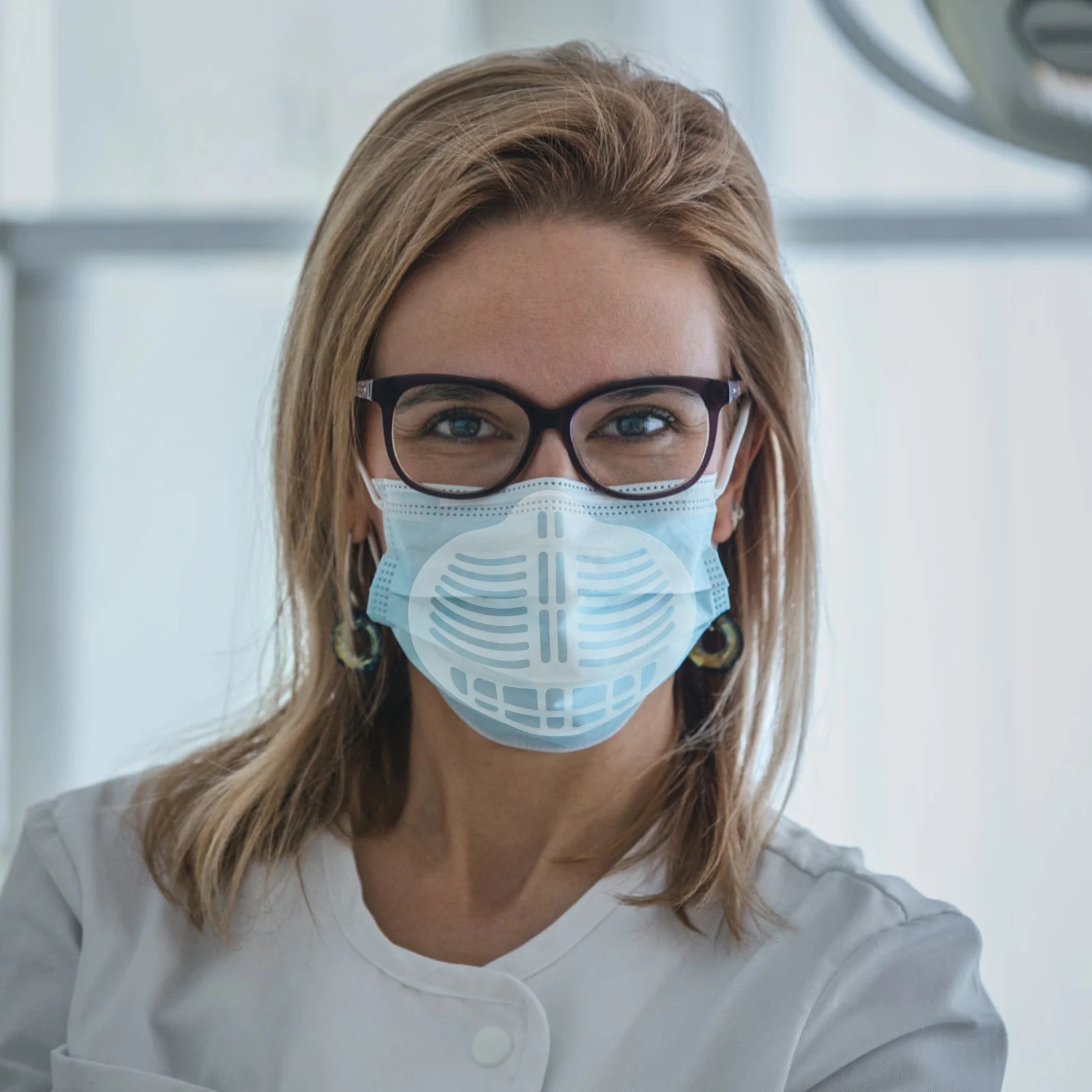 

10 set Bracket Set 3D Face Support Frame Lipstick Protector Adjustable Mask Extender Strap Reusable Washable For Men Women Kids