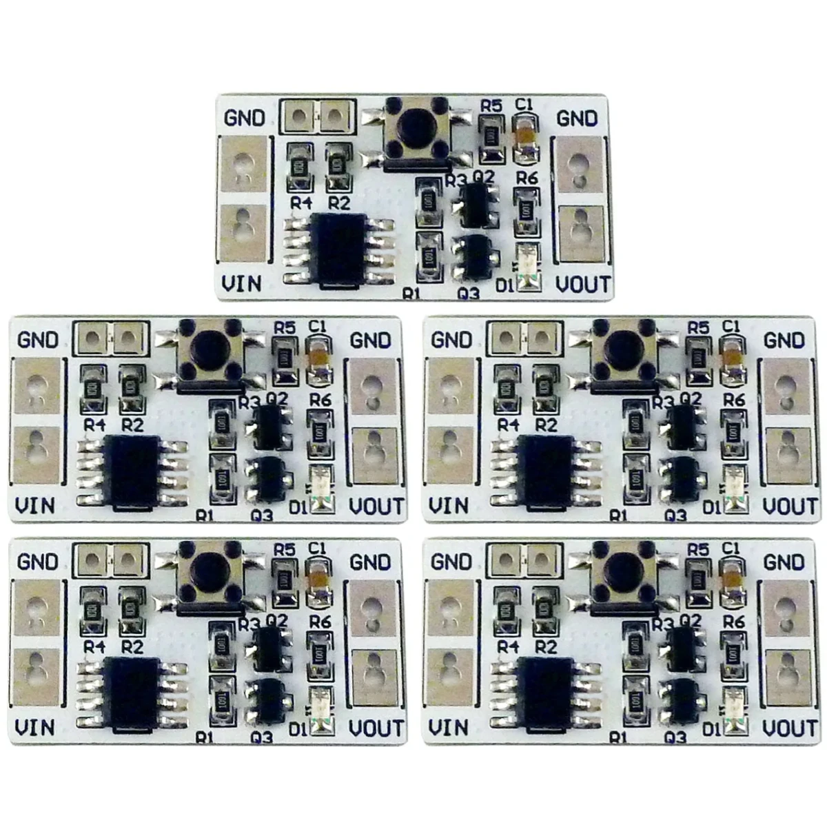 SL92B02 DC 3-20V 5A Bistable Self-locking Switch Module LED Driver Controller Relay touch Electronic Board