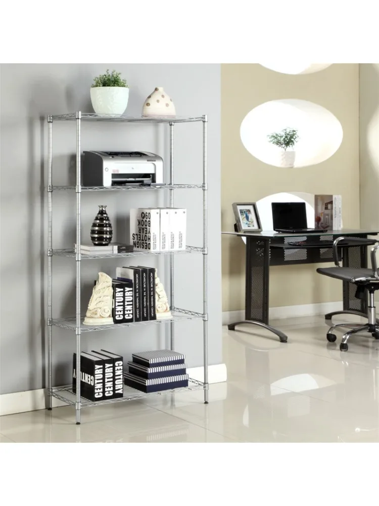 5-Shelf Adjustable;  Heavy Duty Storage Shelving Unit ;  Steel Organizer Wire Rack