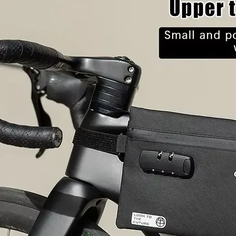 

OFFBONDAGE Велосипедная сумка под трубку Сумка с паролем Водонепроницаемая противоугонная сумка Легкая боковая сумка для езды на велосипеде MTB Аксессуары для велосипеда