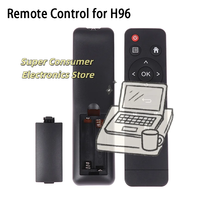 Replacement Remote Control for H96 MAX 331, X3, MINI V8, H616 TV Box Android 10/9.0 4K Media Player Set Top Box