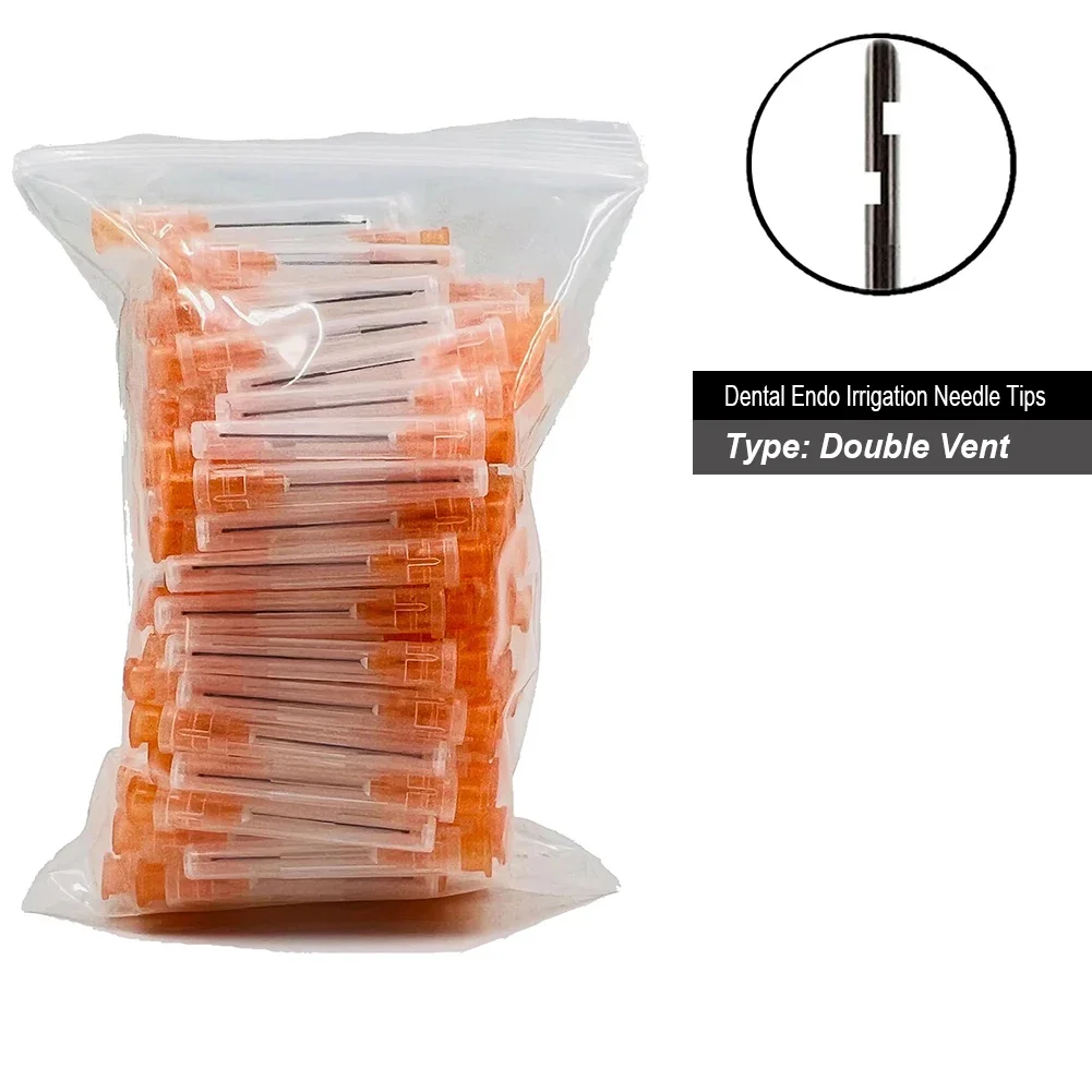 100Pcs/pack Multi-types Dental Endo Irrigation Needle Tips Disposable Steriled Oral Hygiene Root Canal Syringe Inject Rinse Tips