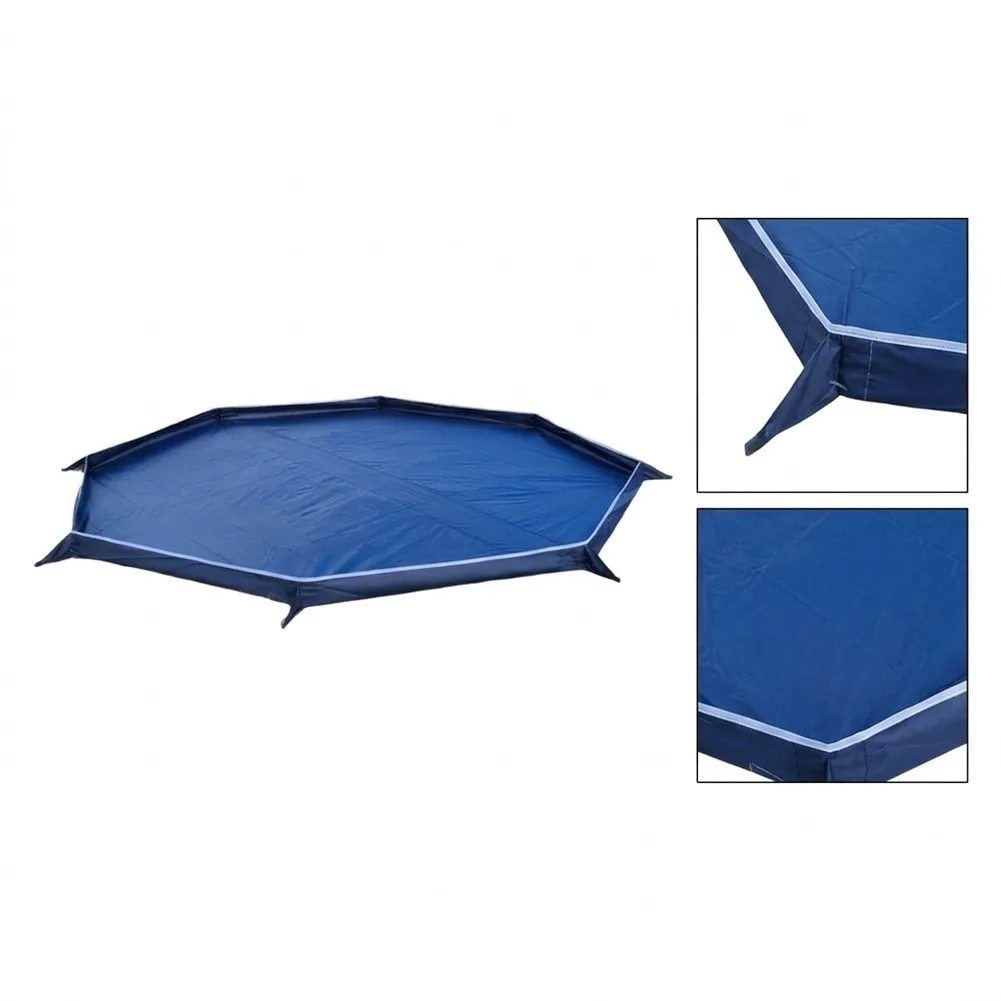 2.9m Octagonal Groundsheet Waterproof for Tents 210D Oxford Fabric Easy Clean Lightweight for Camping Picnic Beach