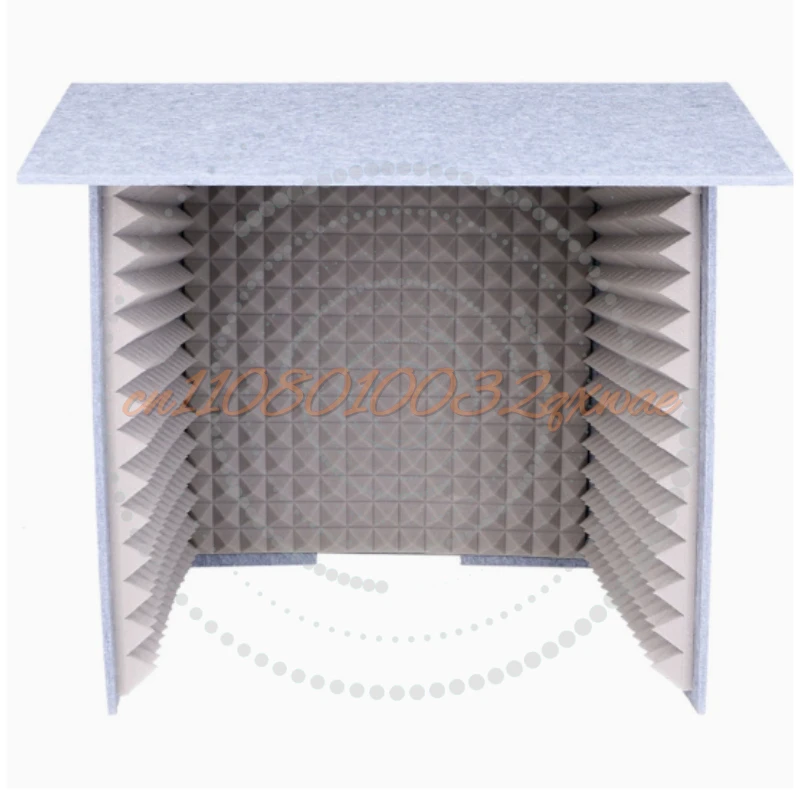 Microphone Sound Booth with Foam Panels for Vocal  Vocal Absorbing Cover To Filter Vocal Microphone High Density Absorb