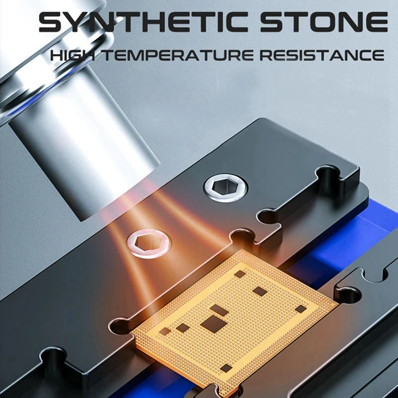 ميكانيكي MR6 ماكس حامل إصلاح الهاتف المحمول ثنائي المحور لحام تركيبات آيفون اللوحة PCB IC رقاقة أداة لحام دائم