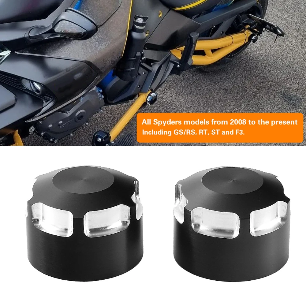 Wheel Nut Caps Protection Covers Caps For Can-Am Spyder models Anti-Rust Auto Hub Screw Cover Car Tyre Nut Bolt Exterior