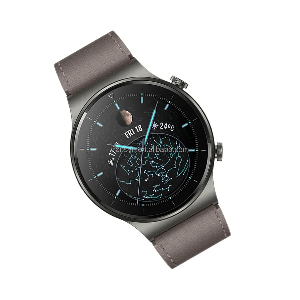 GT2 Pro ساعة ذكية عمر البطارية 14 يومًا GPS شحن لاسلكي Kirin A1 GT2 Pro