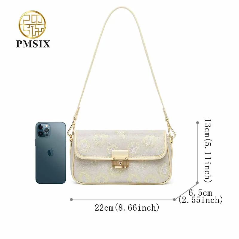 2023 luxury handbags women bags designer Embroidery Flowers Cross-body bag Vintage Floral Printing ladies\' bag classic bags
