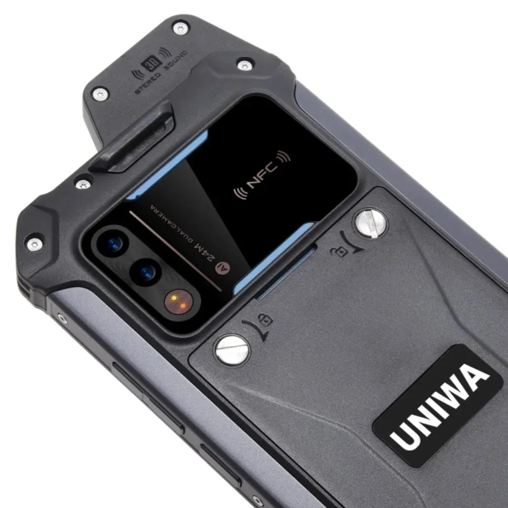 UNIWA W888 MT6765 Helio P35 Octa Core 4GB+64GB ATEX Explosion IP68 Smartphone Andriod11 6.3“ HD Screen  5000mAh NFC Mobile Phone