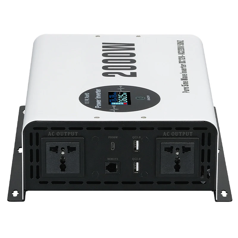 

Инвертор чистой синусоиды 4000 Вт/2000 Вт, 12 В DC в 110 В/220 В AC, однофазный, для автомобиля, грузовика, фургона, дома, резервный источник питания