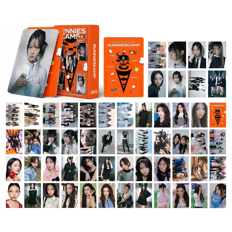Korean girl groupNJ BUNNIES Camp 2024Supporting merchandiseLOMOCard 55ZhangNJPhoto Card