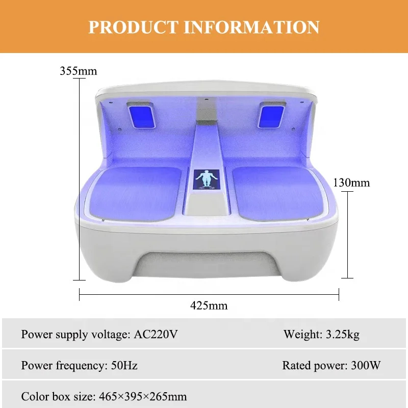 Graphene Electric Foot Massager Machine Beautician Stress Release & Blood Circulation Enhancement for Legs