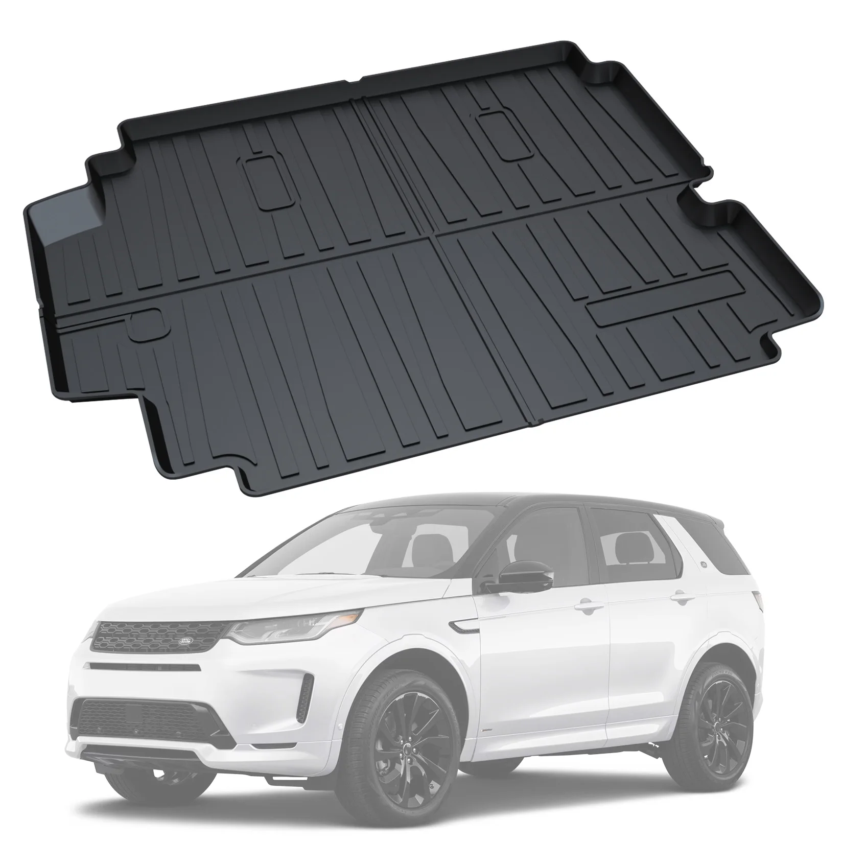 

Car Vehicle Rear Cargo Liner Trunk Tray Floor Mat for Land Rover Discovery 5 2017 2018 2019 2020 2021 2022