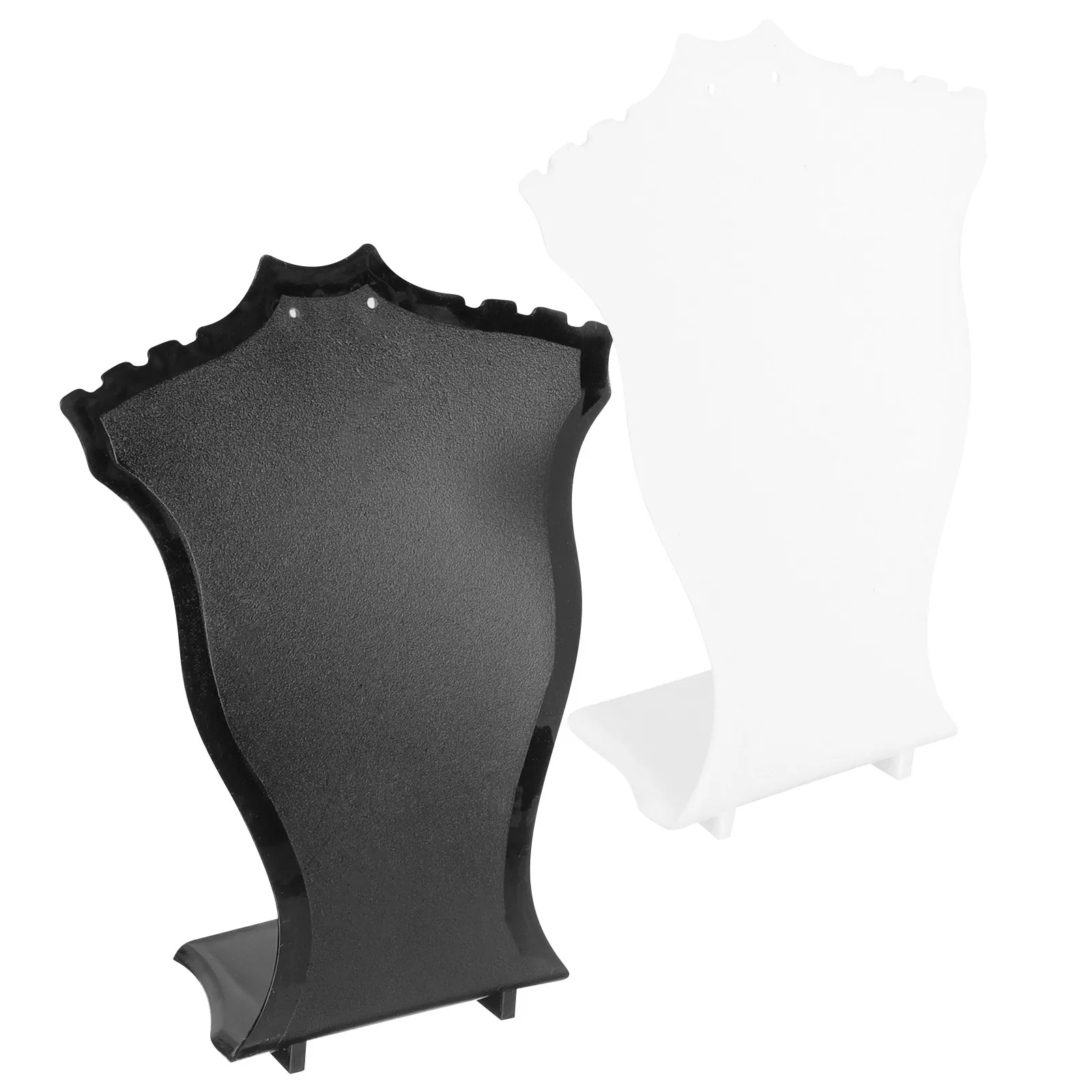 

2Pcs Necklace Jewelry Display Bust Stand Organizer for Home Shop Boutique Necklace Display Holder Jewelry Stand