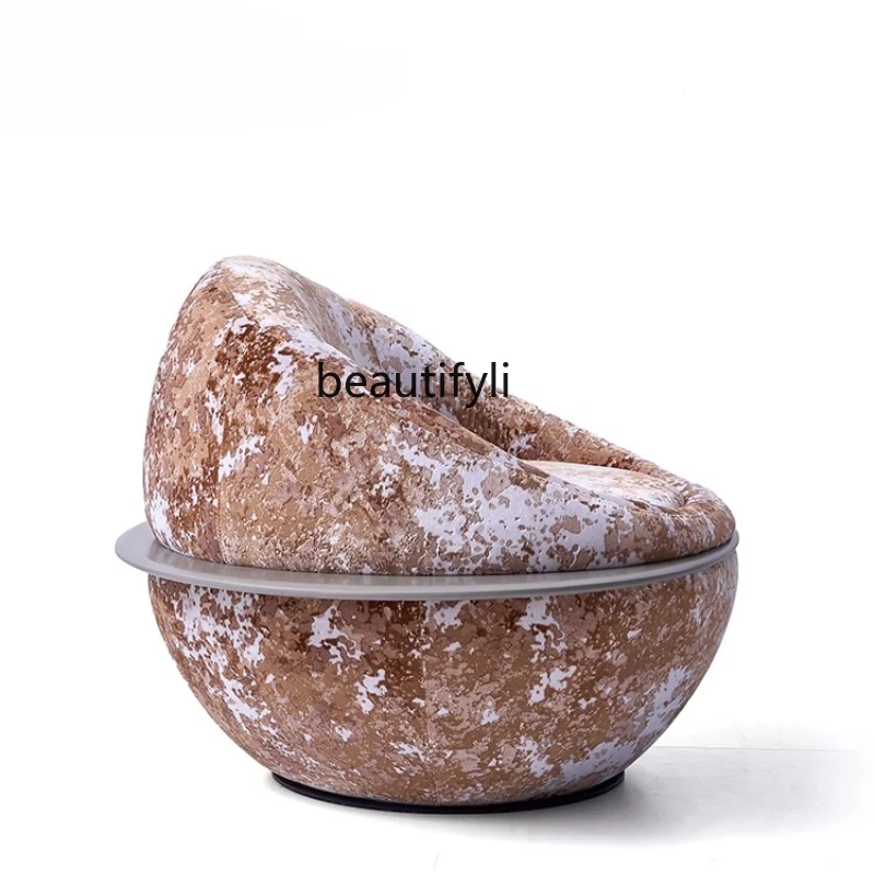 

Sofa chair designer single sofa high sense Shu living room creative single chair