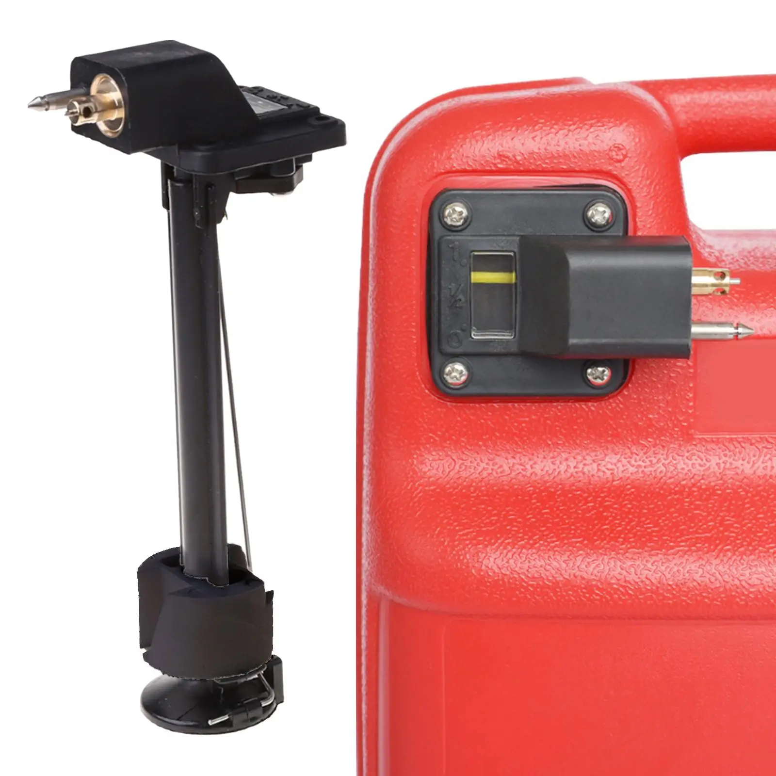 Universal Outboard Oil Tank 12L 24L with Buoy Indicator Easy to Use Fuel Storage for Marine Boat Engine
