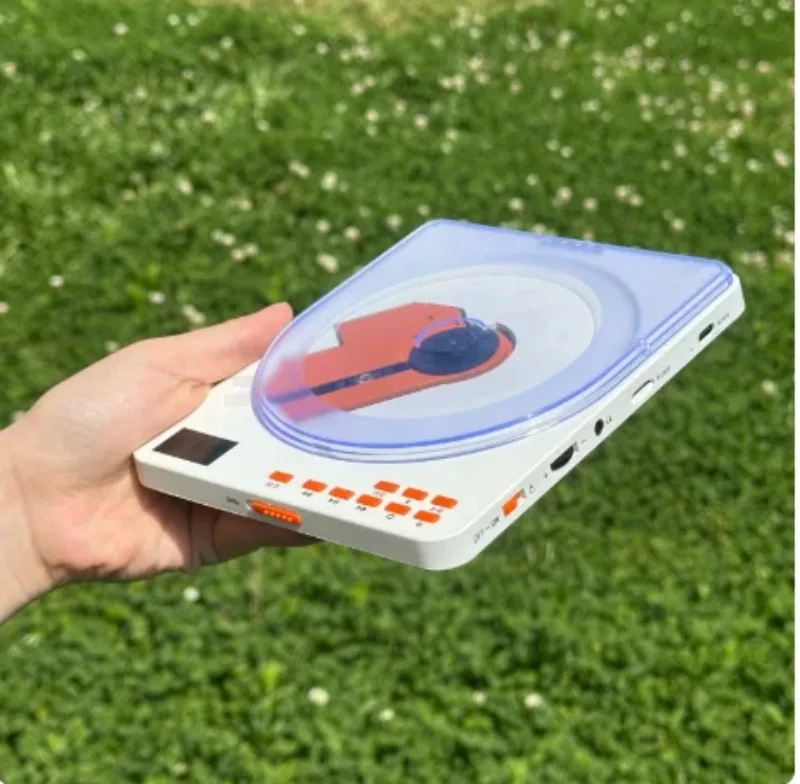 Portable CD Player with Bluetooth Transmitter Personal CD Walkman Discman for Home Travel Outdoor Music Album Player view 5