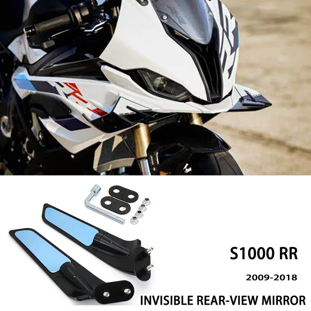 

Motorcycle Stealth Mirrors 2009 - 2018 for BMW S1000RR Accessories Rearview Naked Mirror S 1000 RR S1000 RR S 1000RR Parts