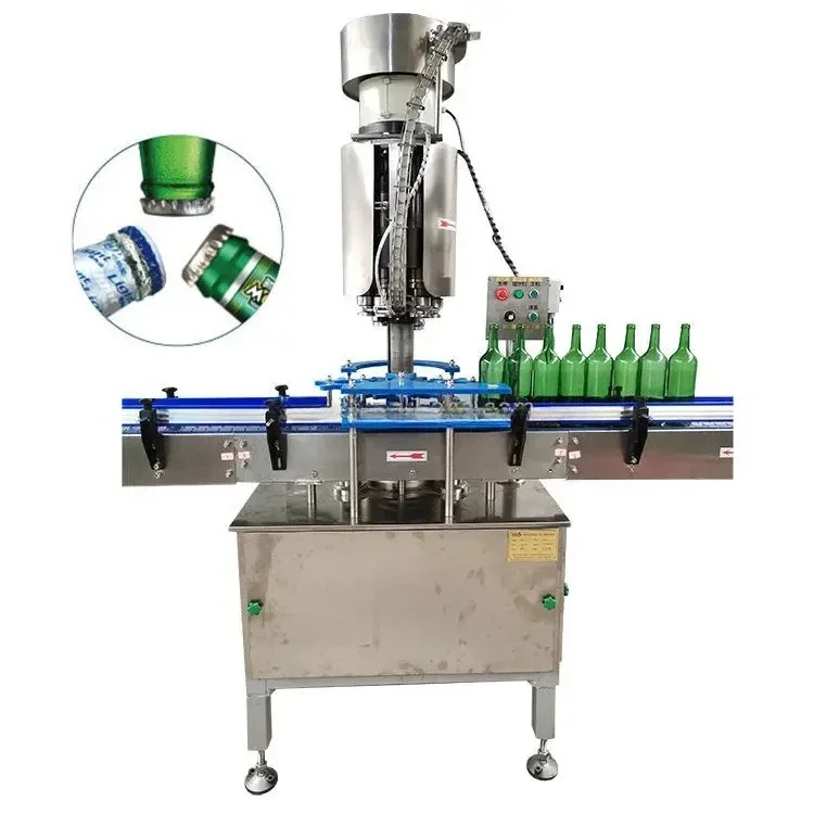 2025 hot sale Commercial High-speed Semi-automatic Small Bottle Beverage  Beer Filling and Capping Machine  Liquid Filling Machi