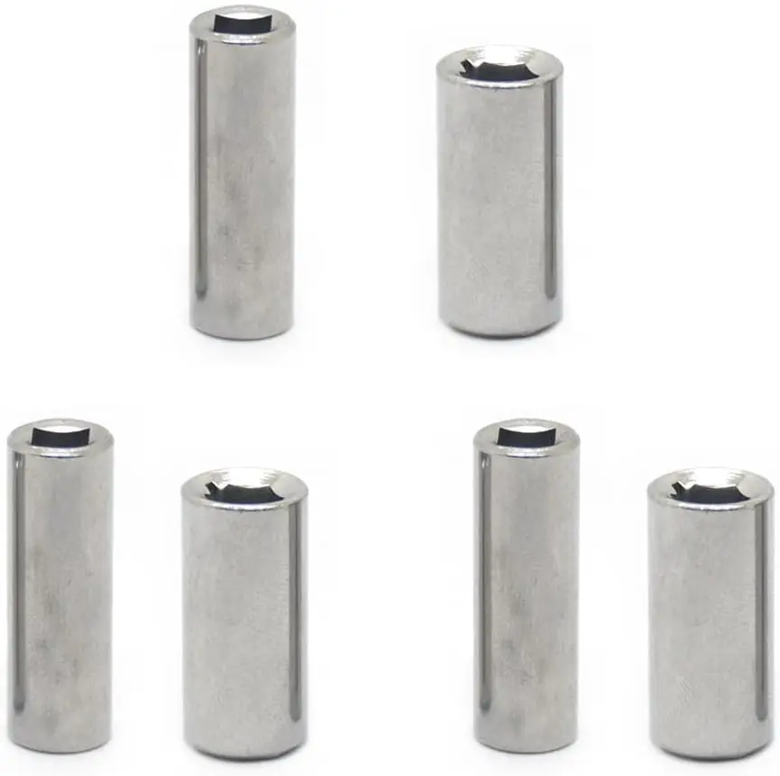 

6 Pack 1/4' Square to 1/4' Hex Adapter Magnetic Drive Bit Holder for Ratchet & Screwdriver Bits