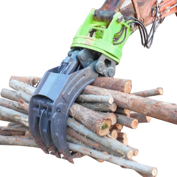 

Excavator Attachments Hydraulic Wood Clamp And Rock Clamp Scrap Clamp