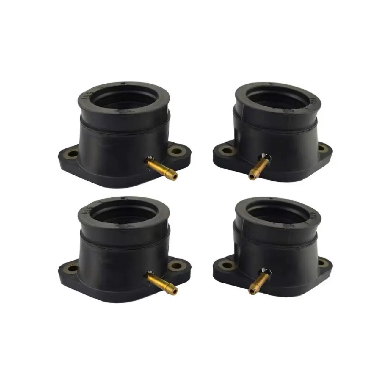 

4Pcs Motorcycle Carburetor Interface Intake Outlet Manifold For Yamaha XJR1200 XJR 1200 SP XJR1300 XJR 1300 SP 1994-2005