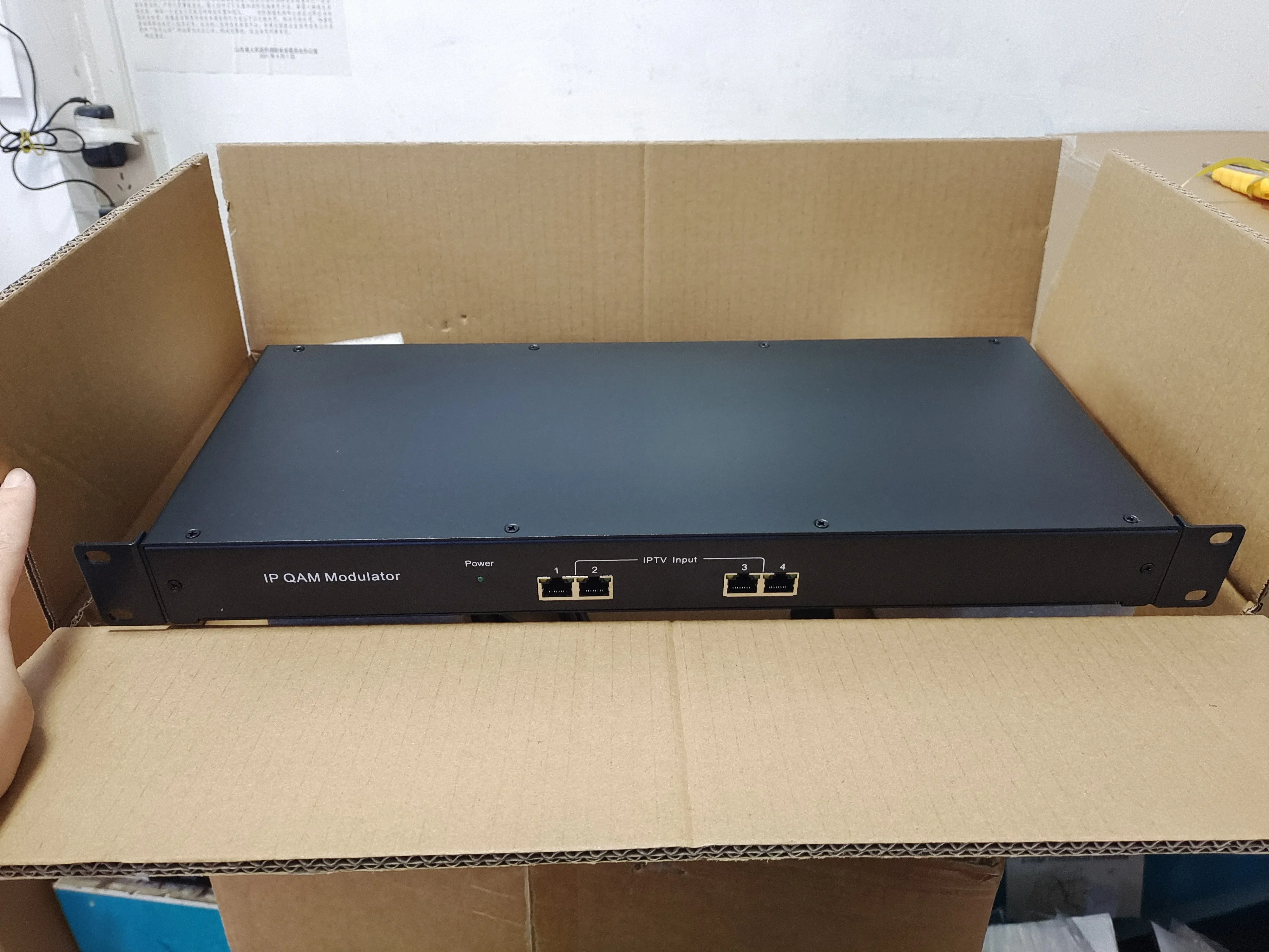 Hot Selling Low Price 3344C 4 in 1 Ip to Qam DVBC DVBT DTMB Digital Catv Modulator