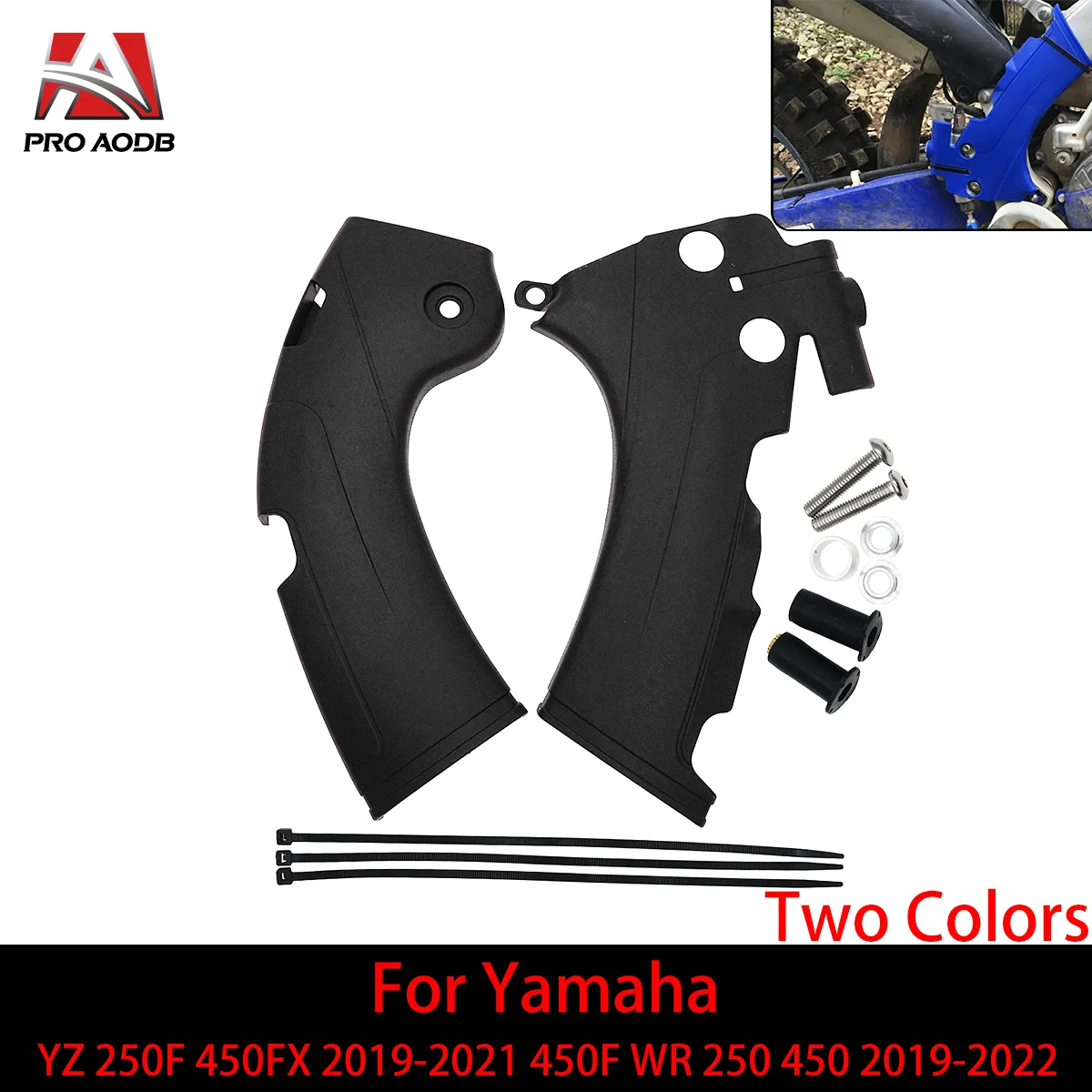 

Motorcycle Frame Guards Covers Protectors For Yamaha YZ 250F 450FX 2019-2021 450F 2018-2021 WR 250 450 2019-2022 Model Motocross