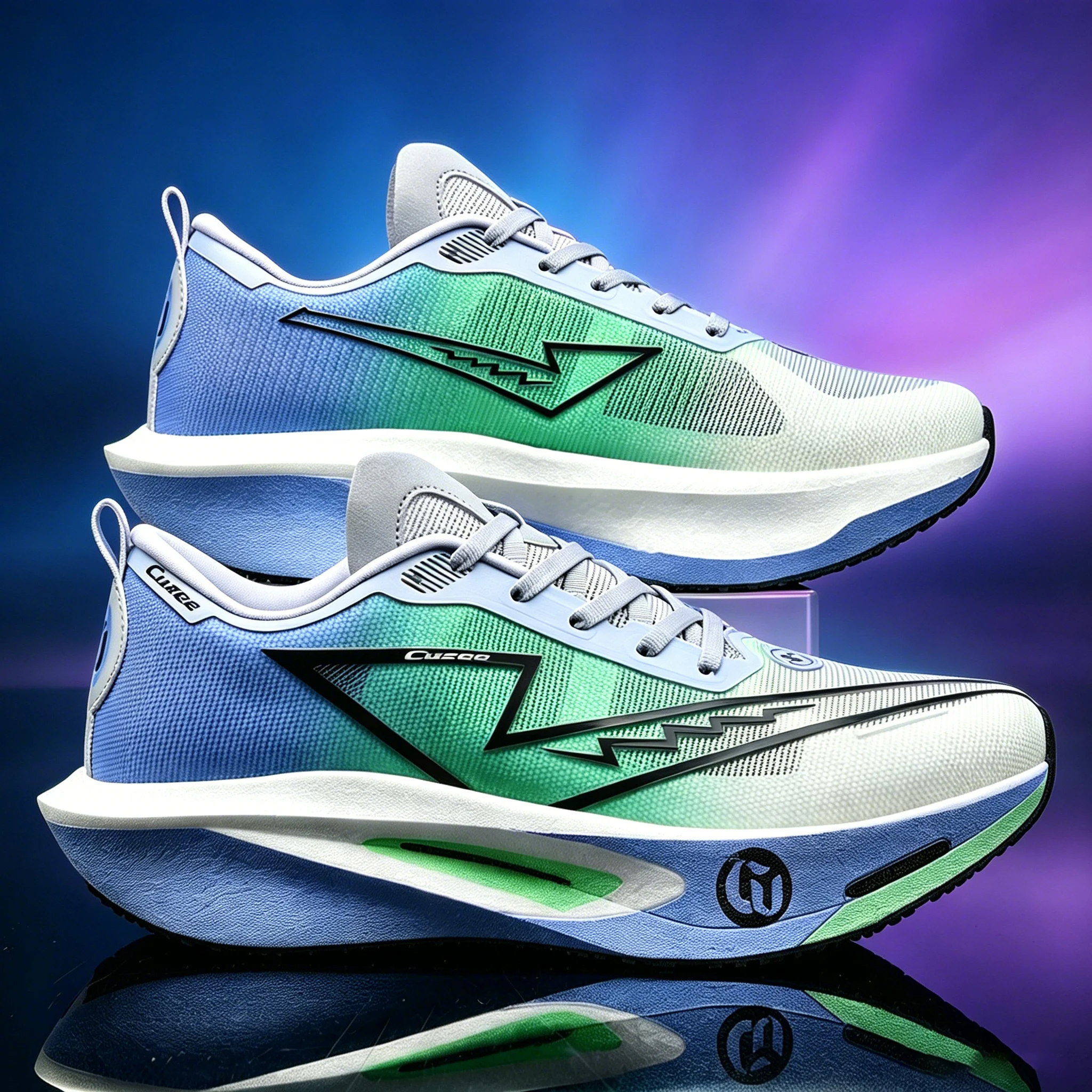 Carbon Board Marathon Men's Running Shoes Breathable Women's lightweight and Comfortable Sports Shoes