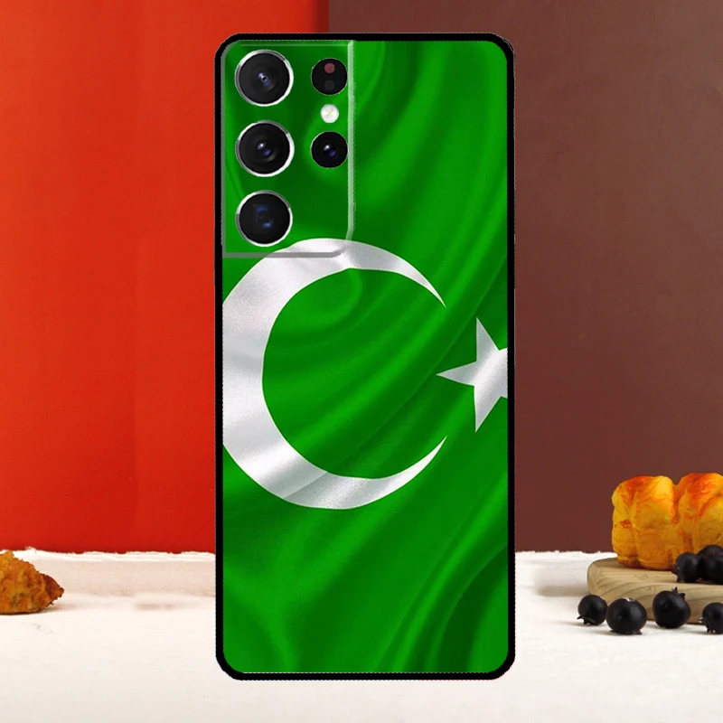 Etui z flagą Pakistanu na Samsung Galaxy S23 S20 FE S21 FE S22 Ultra S8 S9 S10 Plus Note 10 Note 20 Ultra Cover