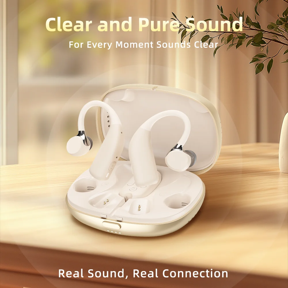 Advanced 50 Physical Channels 120dB BTE Mini Speech Enhance Hearing Aid Rechargeable Waterproof  Ear & Hearing Products