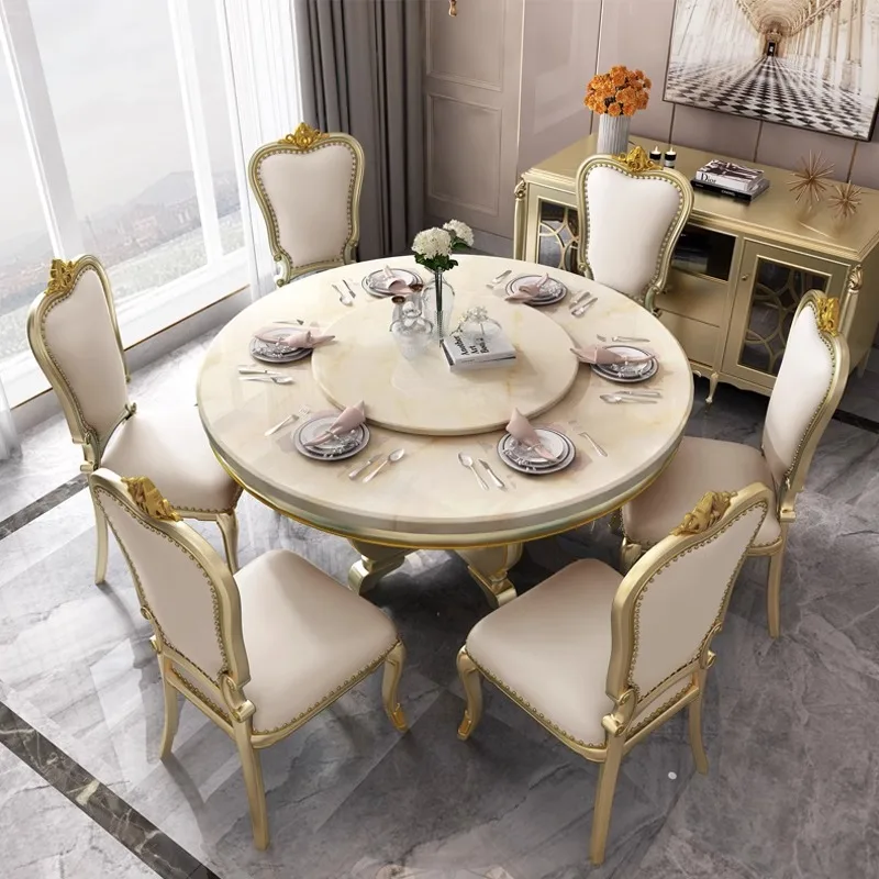 

Organiser Designer Dining Table Living Room Space Saving Dining Table Round Luxury Mesas De Comedor Modern Furniture