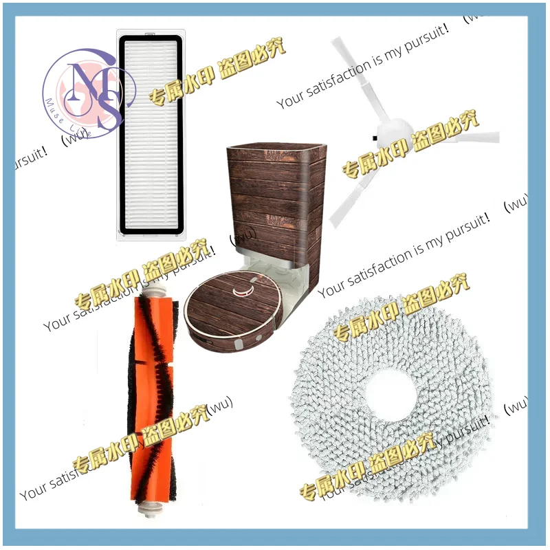 Sticker Film Mop Cloth HEPA Filter For Xiaomi X20+ Robot Vacuum Cleaner Main Brush Parts Accessories