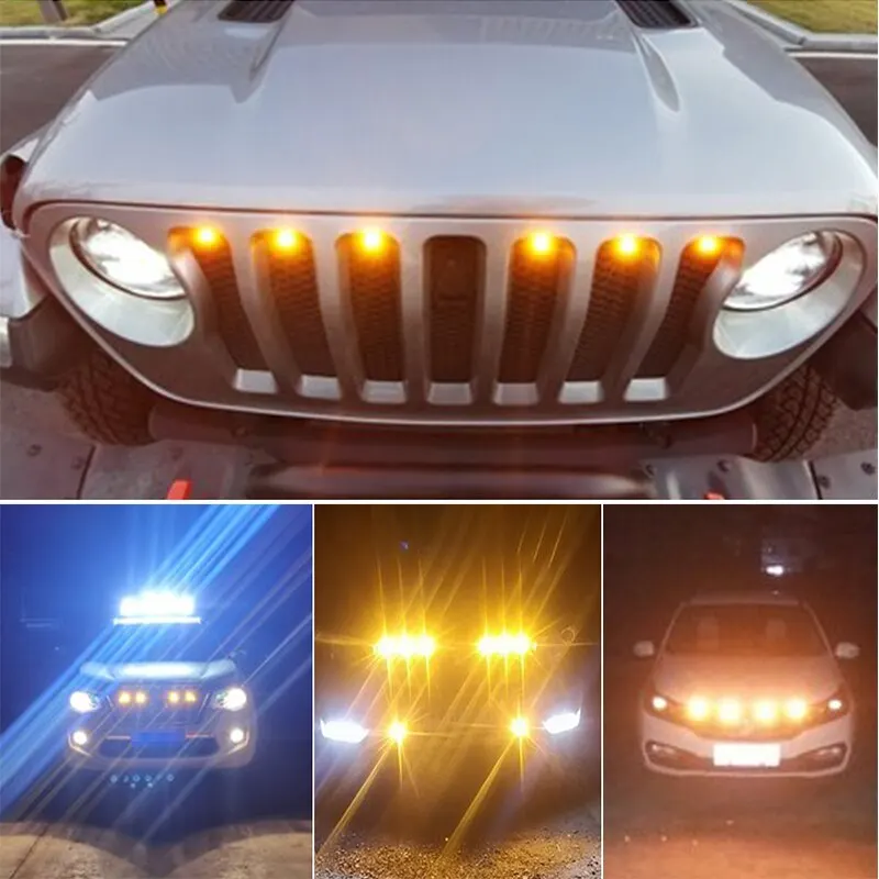 6PCS Eagle Eye 18MM Motorcycle LED Bulbs Car Light Daytime Running Lights DRL For Motorcycle Auto Parking Singal Lamps 12V image 5