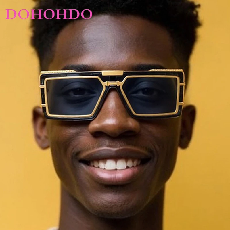 Cyberpunk Y2K Square Metal Women Sunglasses Trend Luxury Brand Designer Sunglass Men Outdoor Driving Shade Goggles Unisex UV400 - Image 4