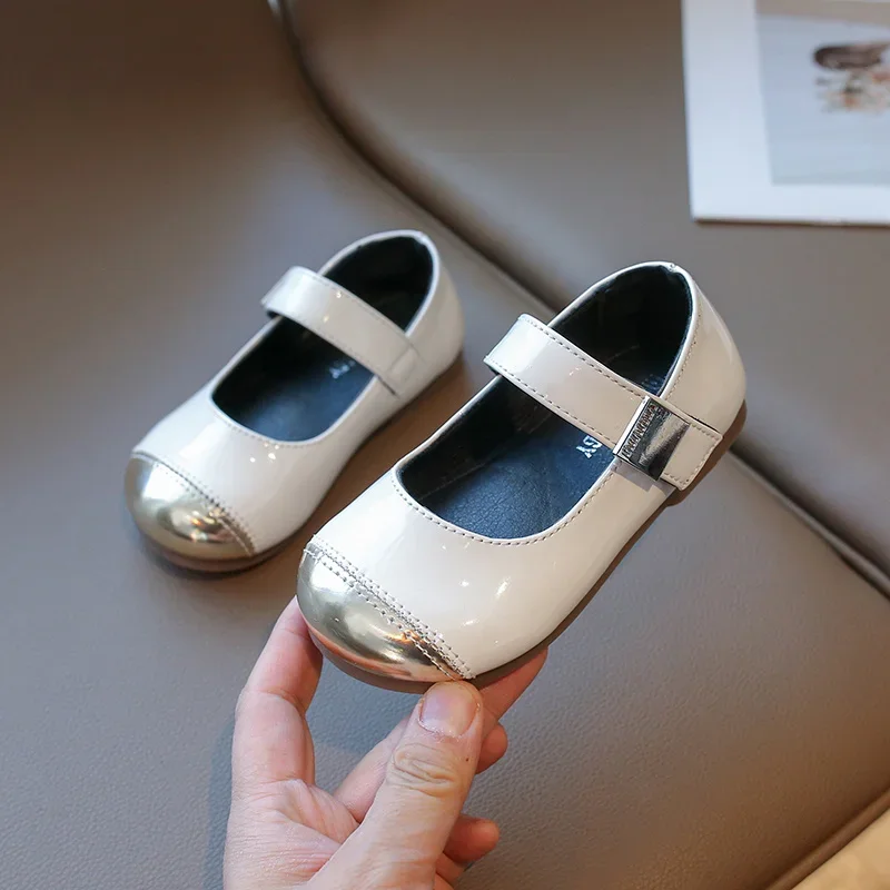 

Girls' flat shoes, children's light Mary shoes, comfortable daily casual shoes, versatile flat shoes for spring 2025
