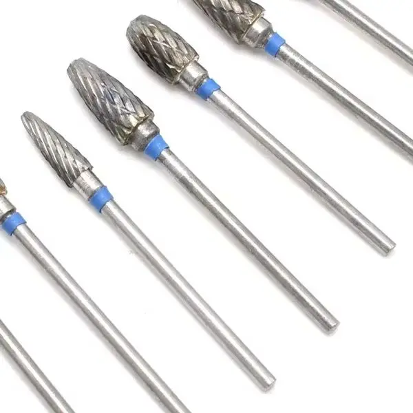

10Pcs Dental Tungsten Carbide Burs Kits Tungsten Dental Milling Cutters Tungsten Steel Grinding Head Lab Burrs Tooth Drill