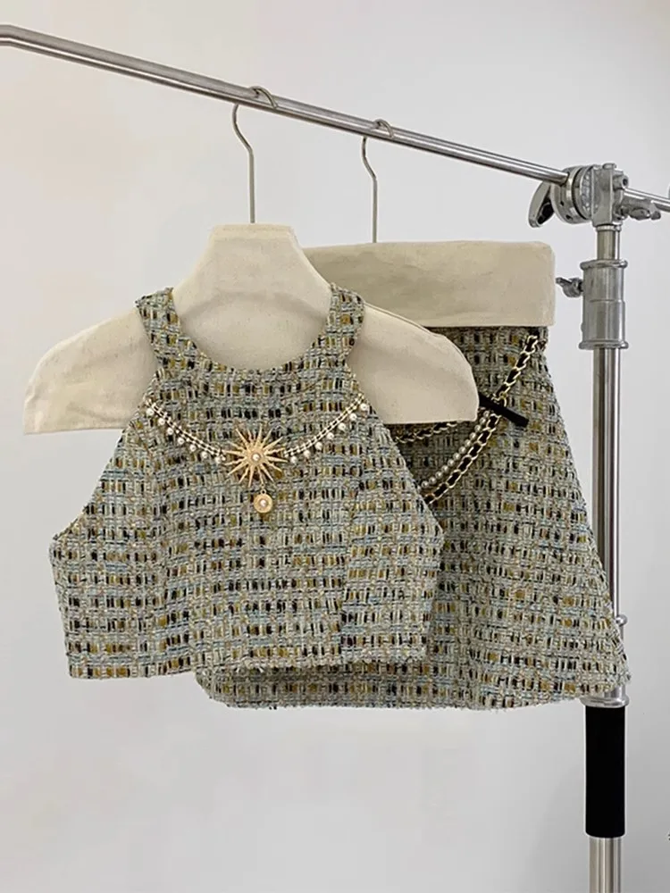 

Уникальный красивый женский модный комплект: топ с коротким рукавом и круглым вырезом, короткая юбка, облегающий костюм из двух предметов для повседневного летнего образа