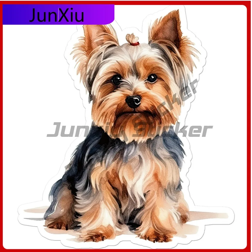 

Yorkie Yorkshire Terrier Hot Must Have Waterproof Creative Truck Decal Decoration Vinyl Car Laptop Window Bumper Auto Exterior
