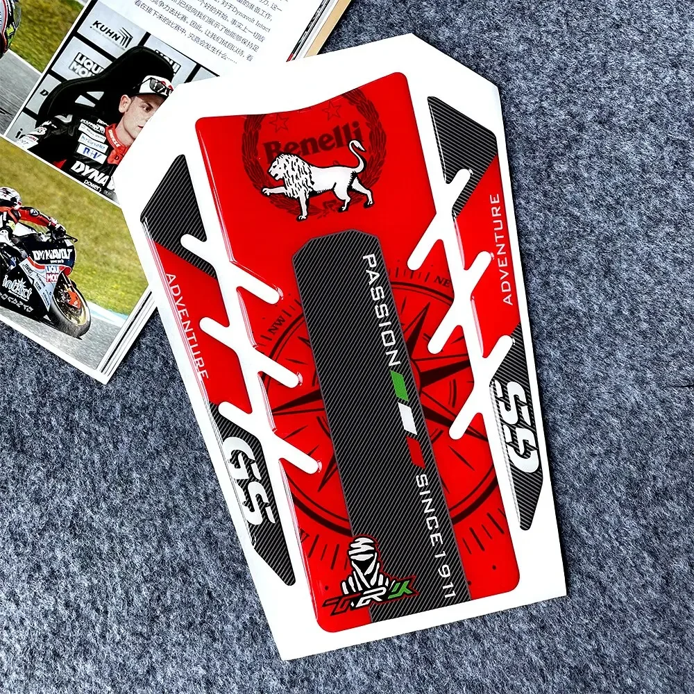 3D Motorcycle Fuel Tank Pad Sticker Motor Bike Decorative Protector Decal Accessories For Benelli TRK 502 TRK502 tkr502