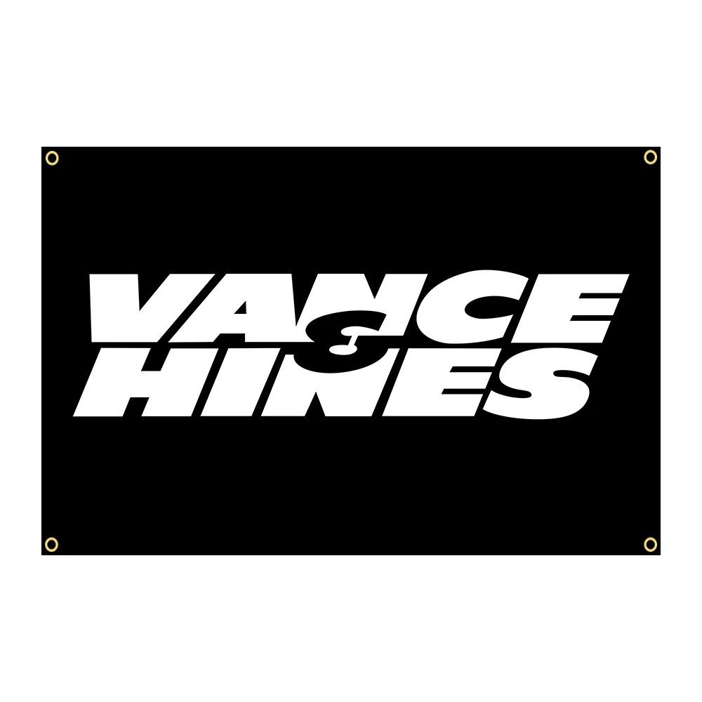 ELECTION  90x150cm Vance Hines Motorcycle Exhaust Pipe Racing Car Competition Interior Decoration Banner Tapestry Flag