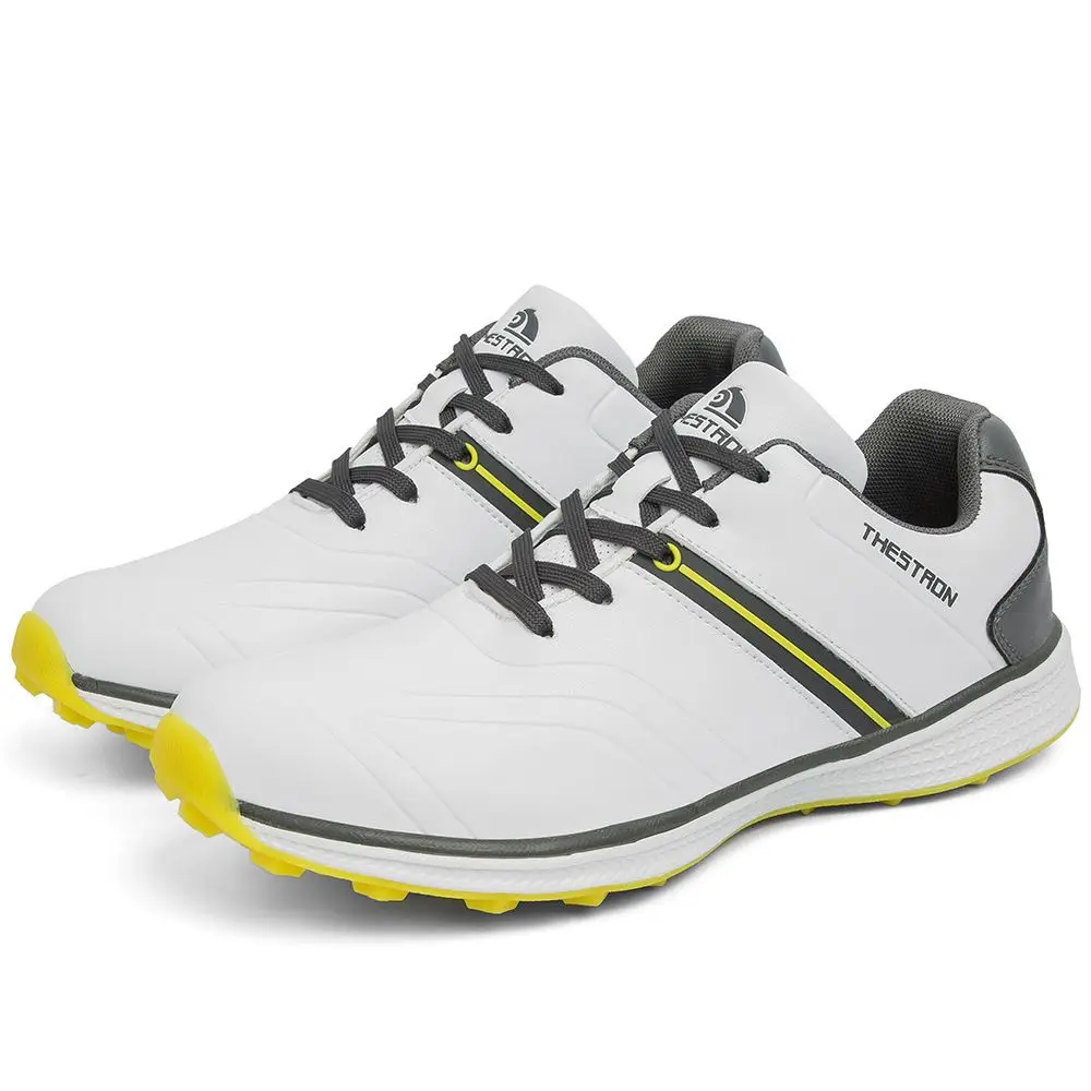 Herren große wasserdichte Golfschuhe Mikrofaser Obermaterial Herbst und Winter Golfschuhe Sport